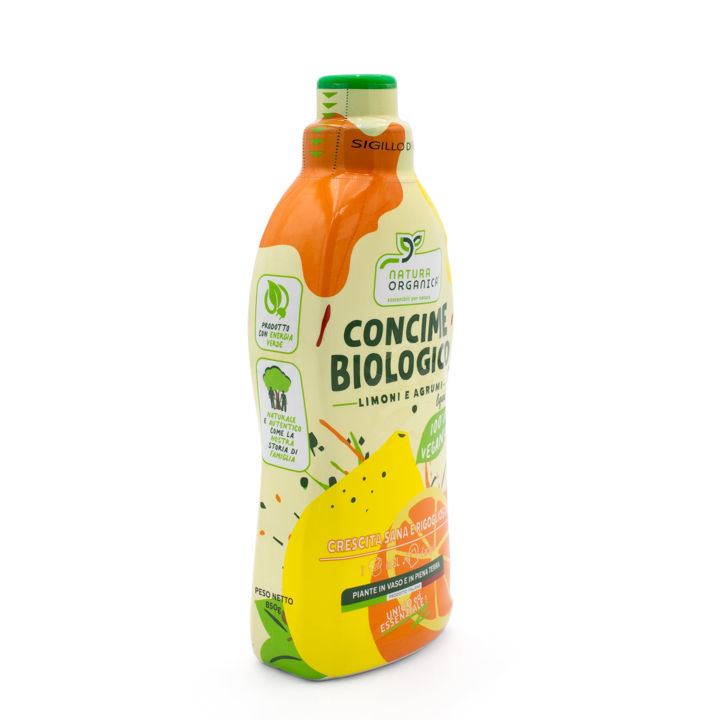 Concime LIQUIDO Biologico LIMONI e AGRUMI NaturaOrganica®