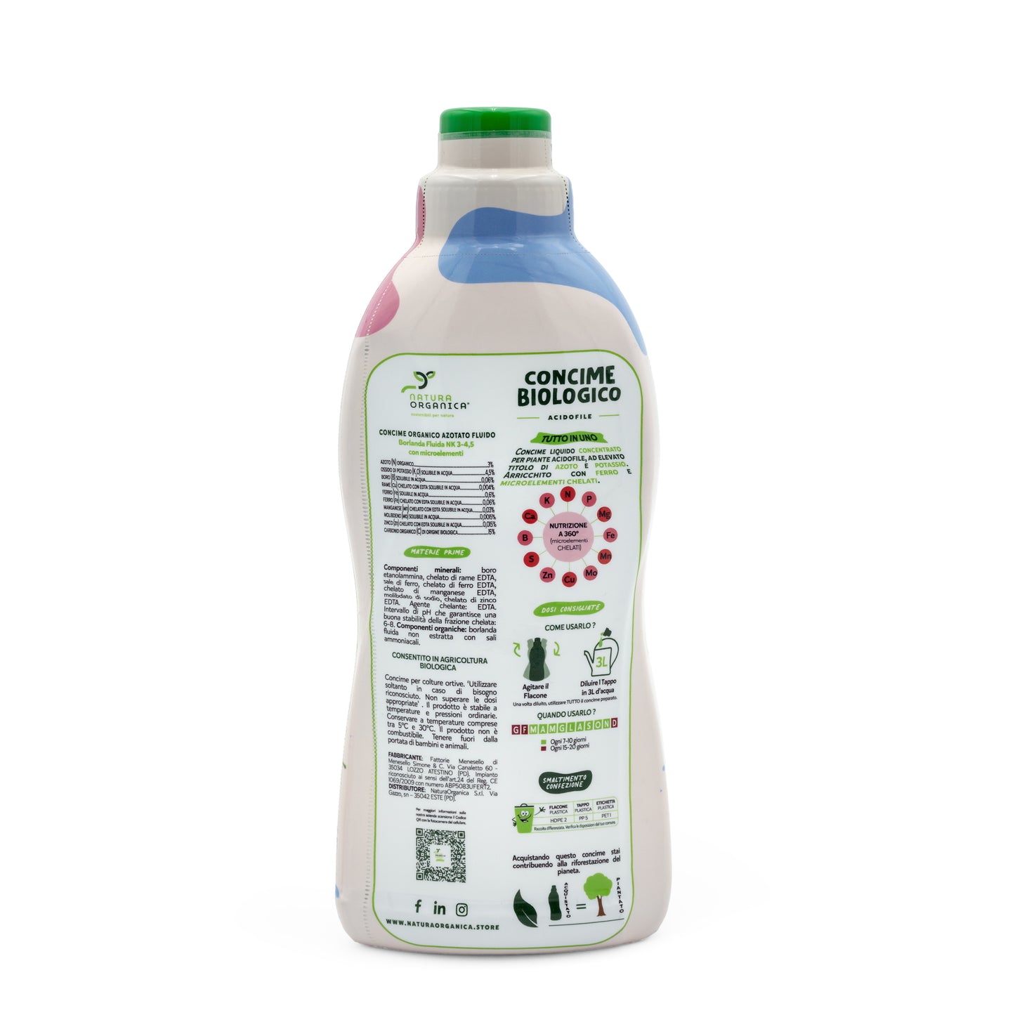Concime LIQUIDO Biologico ACIDOFILE NaturaOrganica®