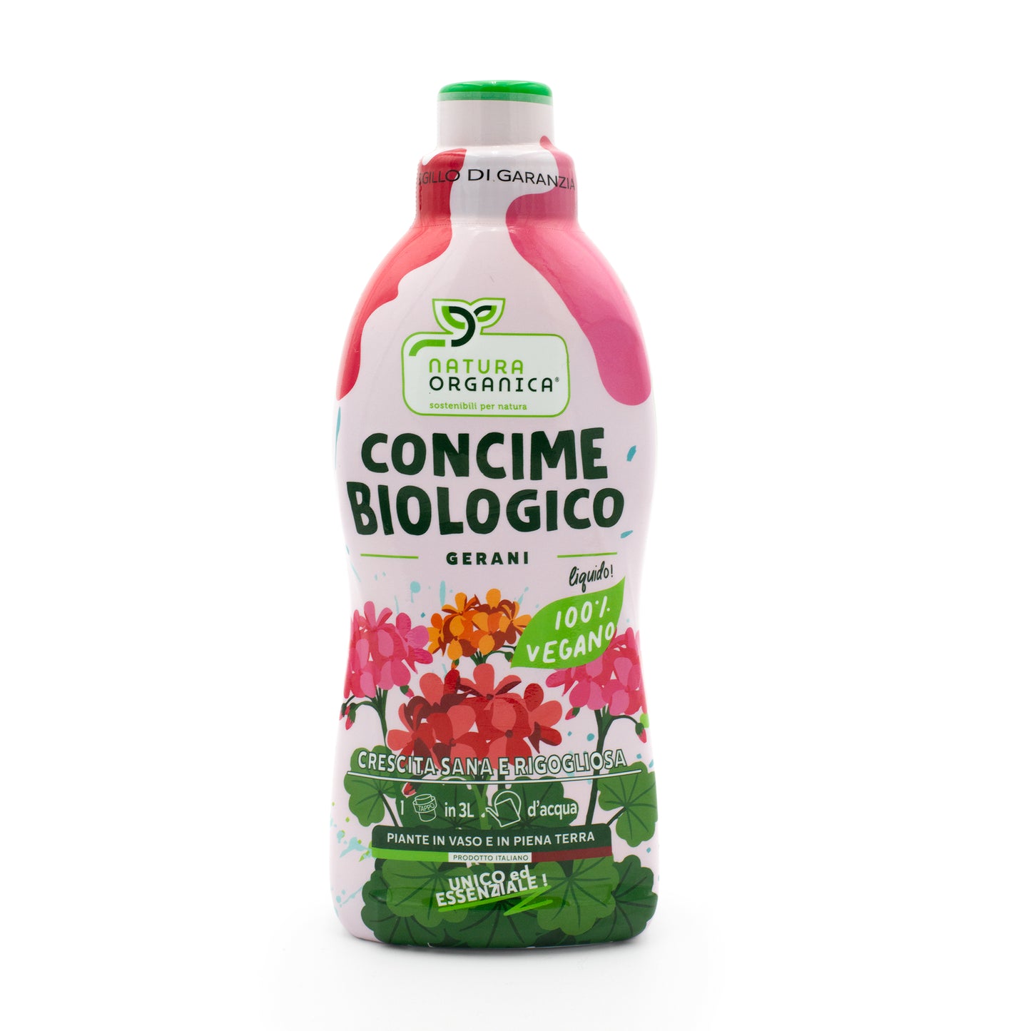 Concime LIQUIDO Biologico GERANI NaturaOrganica®