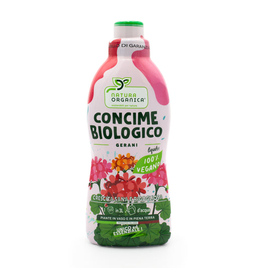 Concime LIQUIDO Biologico GERANI NaturaOrganica®
