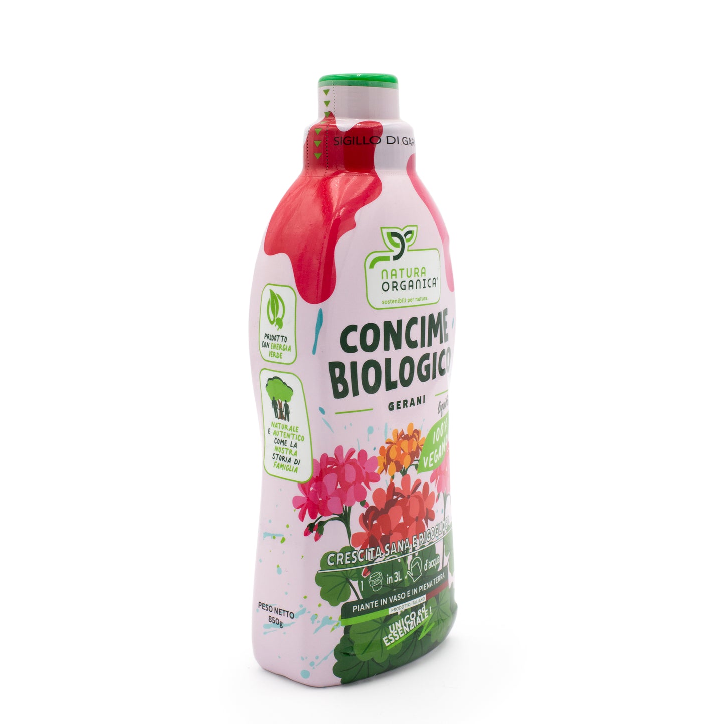 Concime LIQUIDO Biologico GERANI NaturaOrganica®
