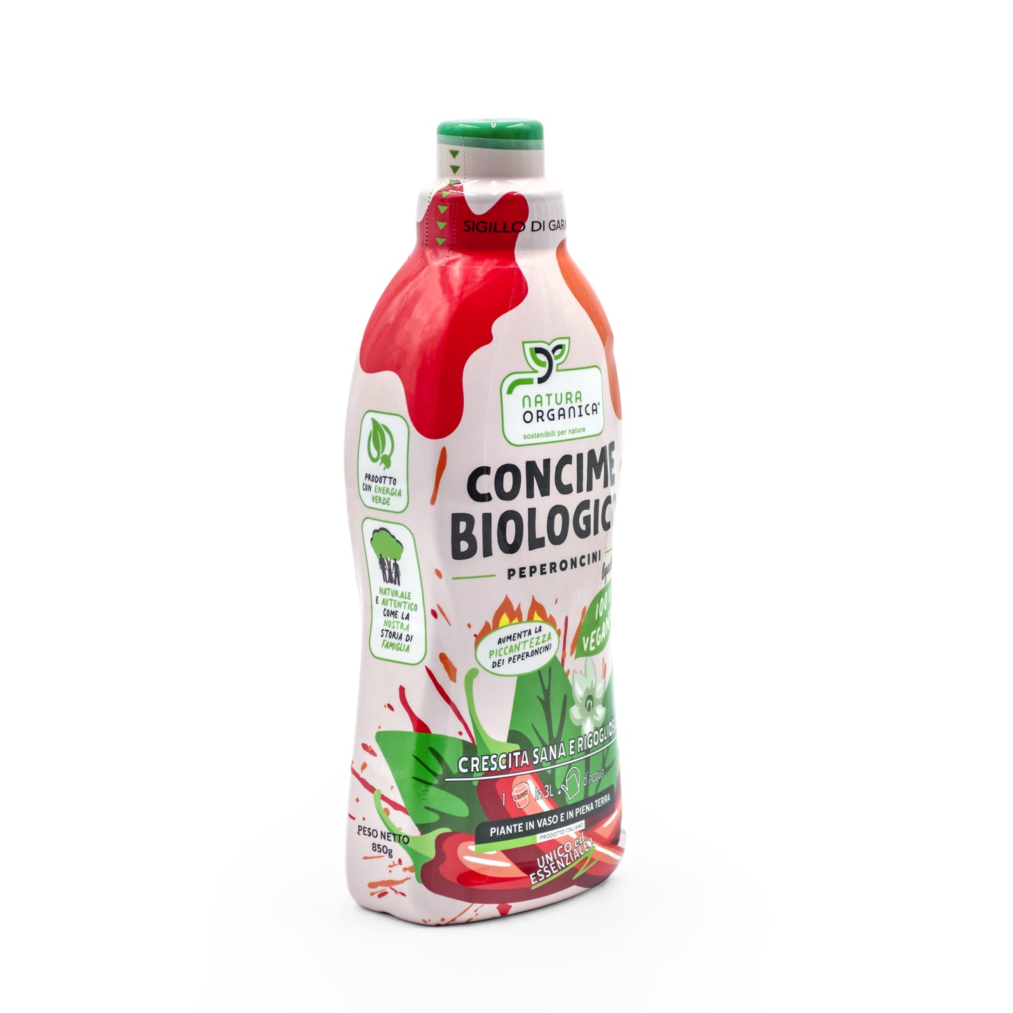 Concime LIQUIDO Biologico PEPERONCINI NaturaOrganica®