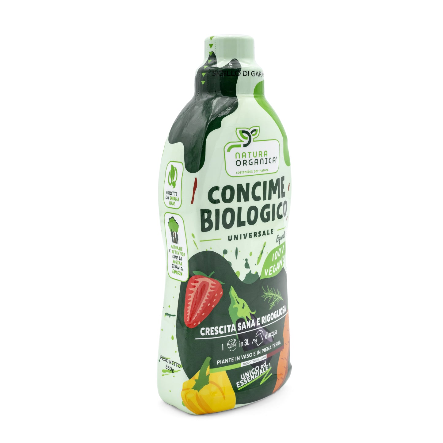 Concime LIQUIDO Biologico UNIVERSALE NaturaOrganica®