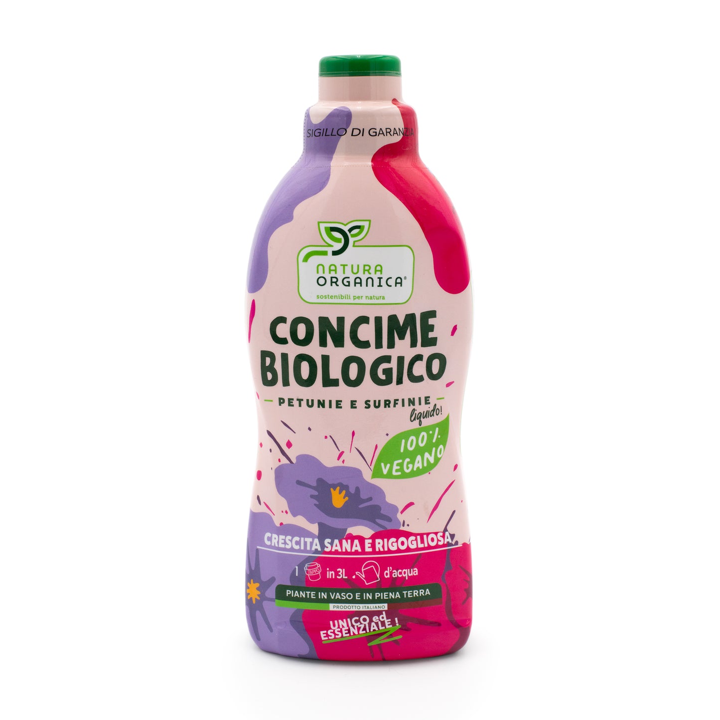 Concime LIQUIDO Biologico PETUNIE E SURFINIE NaturaOrganica®