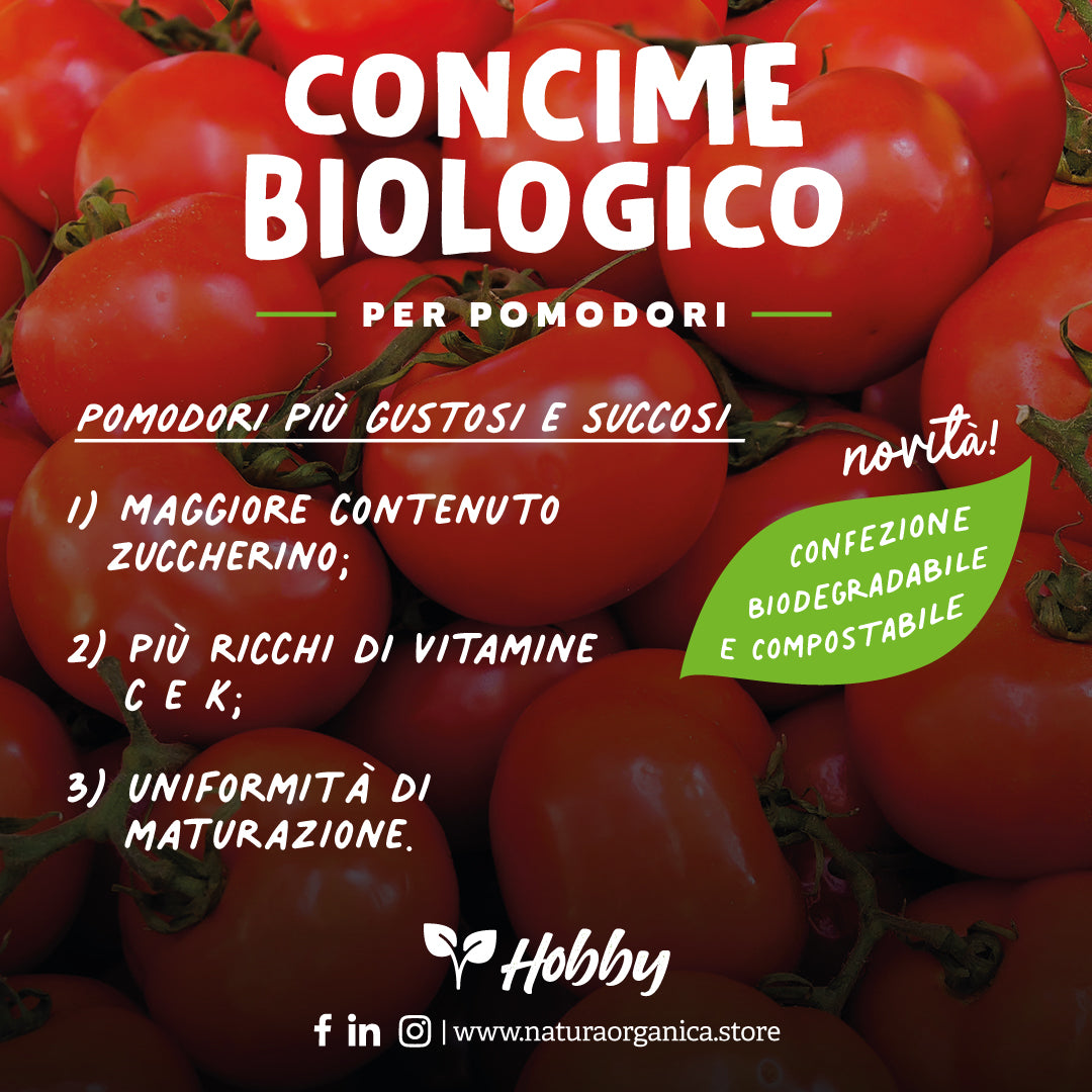 Concime Biologico per POMODORI NaturaOrganica®