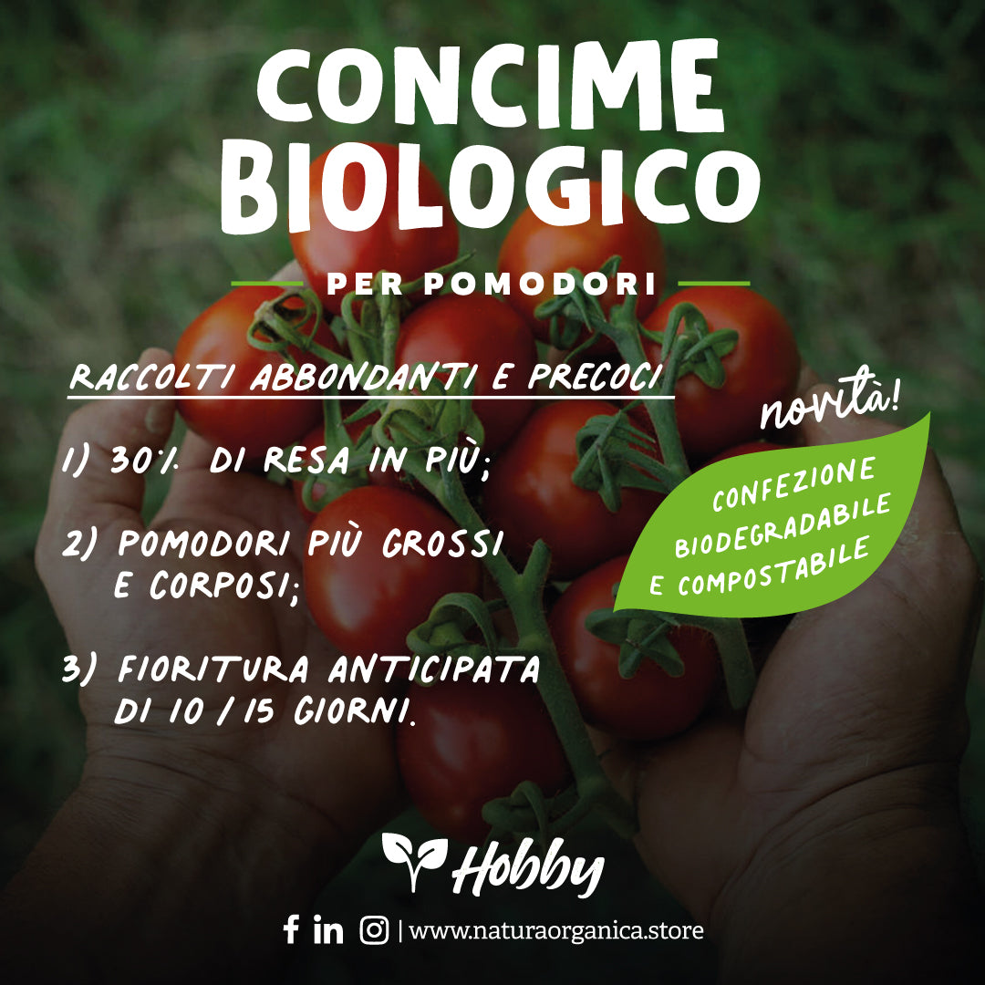 Concime Biologico per POMODORI NaturaOrganica®