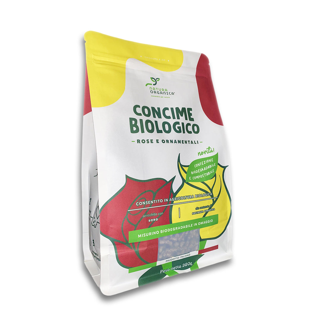 Concime Biologico ROSE e ORNAMENTALI®
