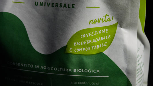 CONFEZIONE 100% BIODEGRADABILE E COMPOSTABILE